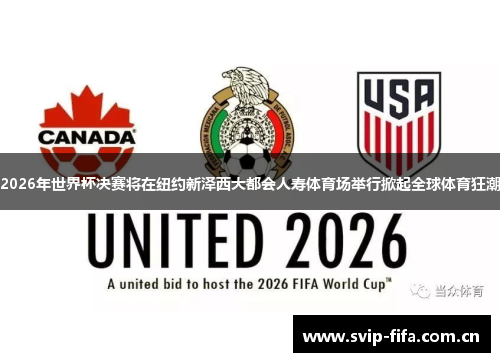2026年世界杯决赛将在纽约新泽西大都会人寿体育场举行掀起全球体育狂潮 2026年世界杯决赛将在纽约新泽西大都会人寿体育场举行掀起全球体育狂潮